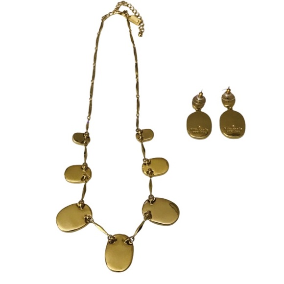 KATE SPADE NEW YORK Pave the Way Graduated Necklace and double drop Earrings set - Picture 8 of 9